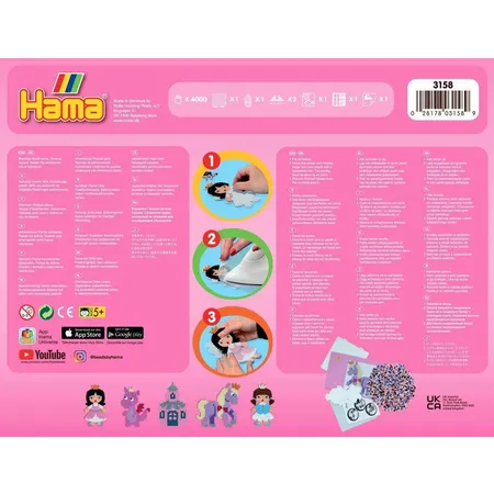 Hama Bügelperlen Perlen-Set Fantasy Fun 4000er