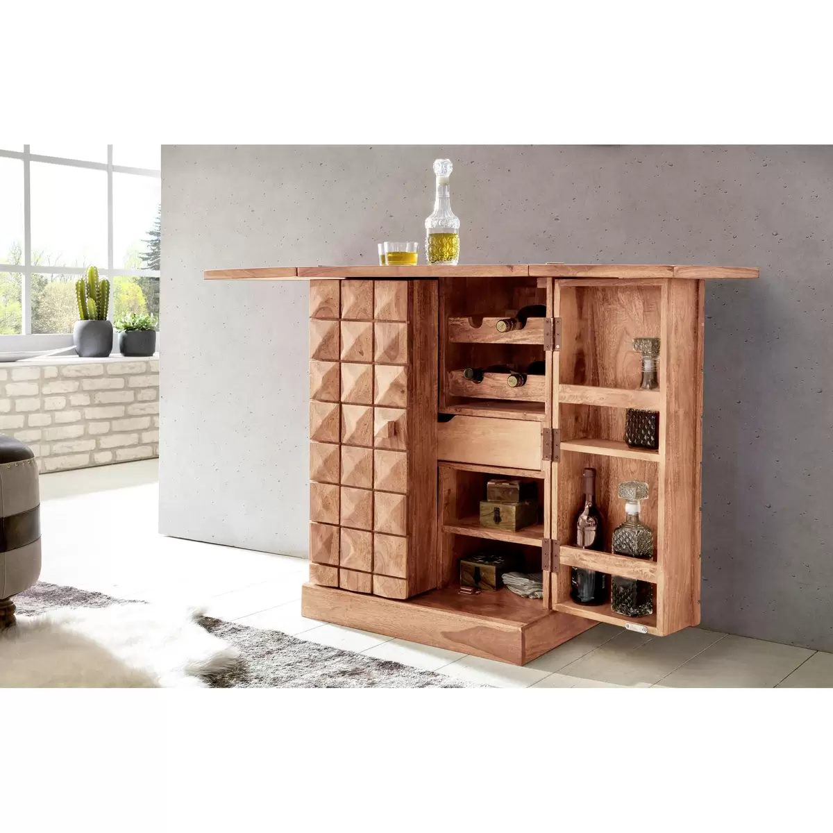 Hausbar Alvega Braun