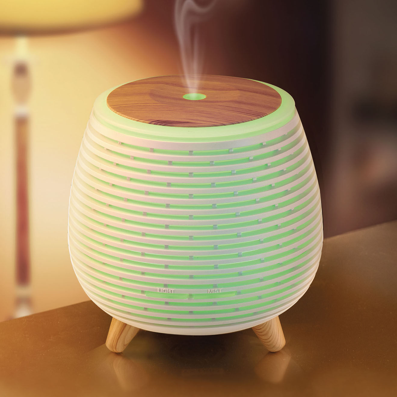 Yoghi Diffuseur d'arôme ultrasonique USB multicolore - 90 ml