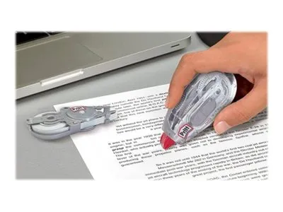 Pritt Flex - Korrektionsrulle - 4.2 mm x 12 m - hvid - transparent etui