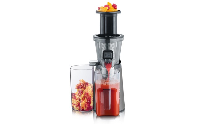 Severin Slow Juicer »Slow Juicer ES 3571« 150 W Anti-Rutsch-Füsse, Reinigungsbürste, Saftauffangbehälter, Siebeinsatz
