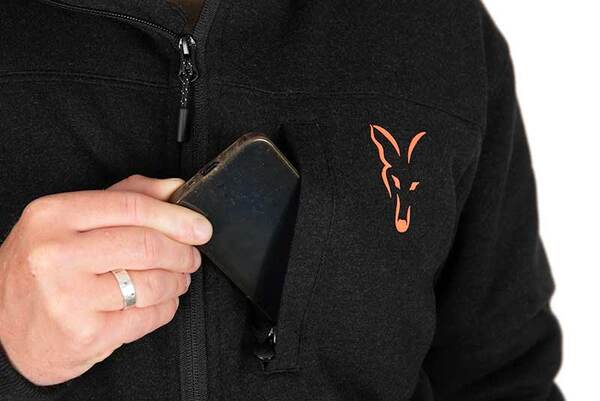 Veste Fox Collection Sherpa Black/Orange