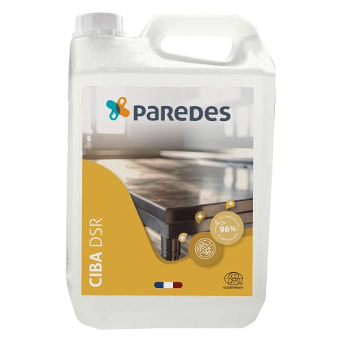 Désinfectant sans rinçage Ecocert Paredes Ciba DSR bidon de 5L