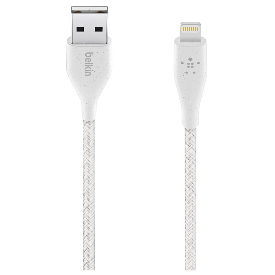 Belkin Câble Duratek Plus USB-A vers Lightning (blanc) - 1,2 m