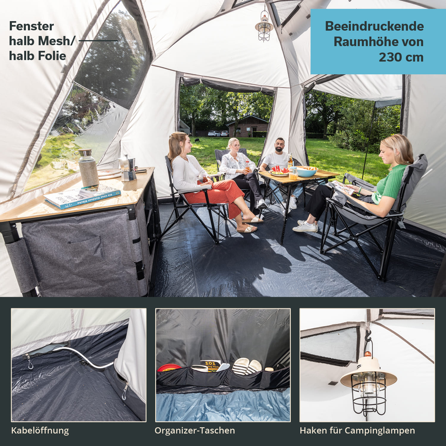 Skandika Bergen 5 Protect koepeltent
