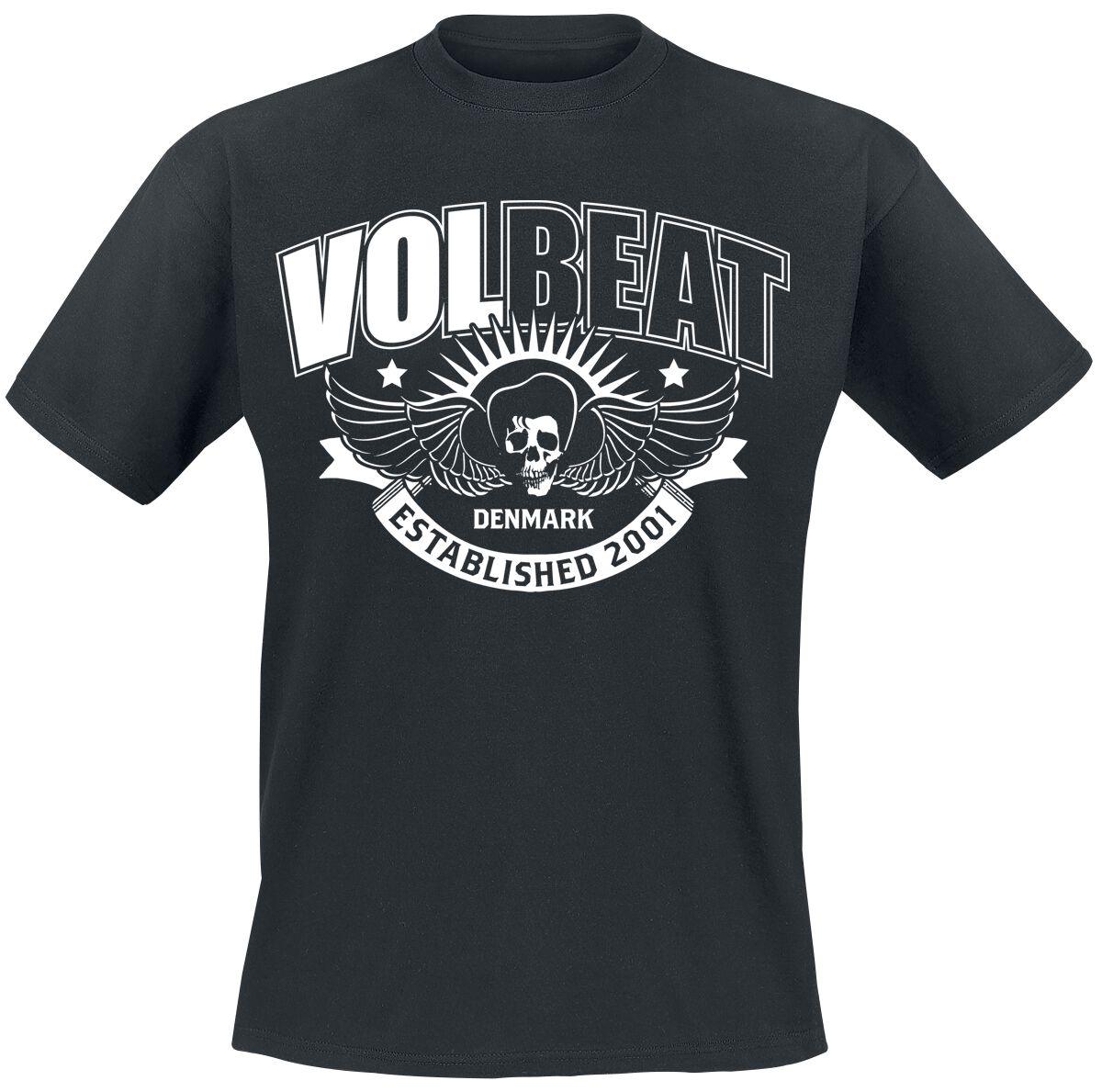 Skullwing Ribbon | Volbeat T-Shirt Manches courtes