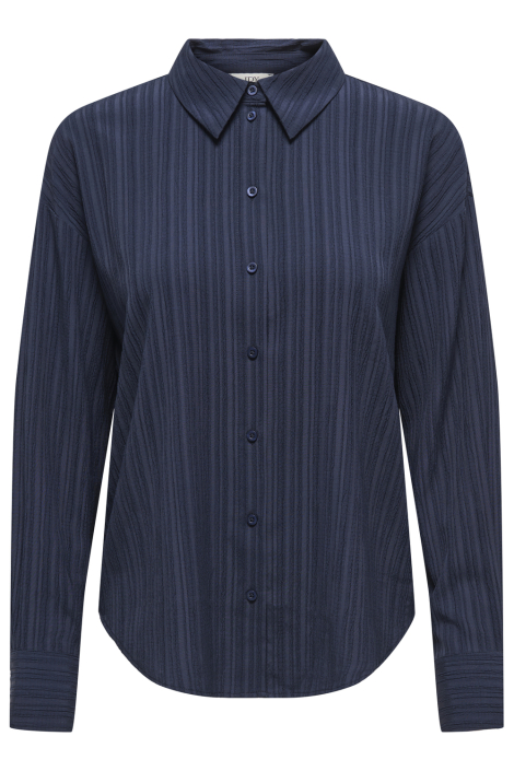 Jacqueline de Yong blauwe dames blouse