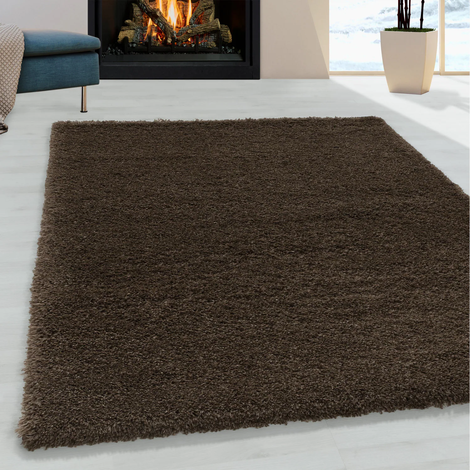 Wunderschöne Shaggy Hochflor Langflor 30mm Shaggy Teppich in Verschiedene Farben