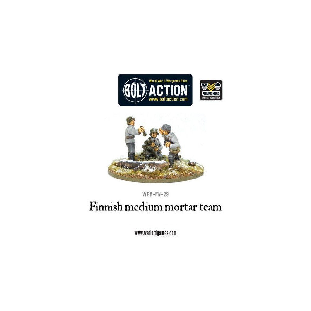 Bolt Action - Finnish Medium Mortar Team