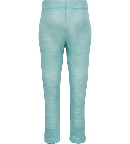 Hummel Leggings - Wolle - Blue - Mineralblau