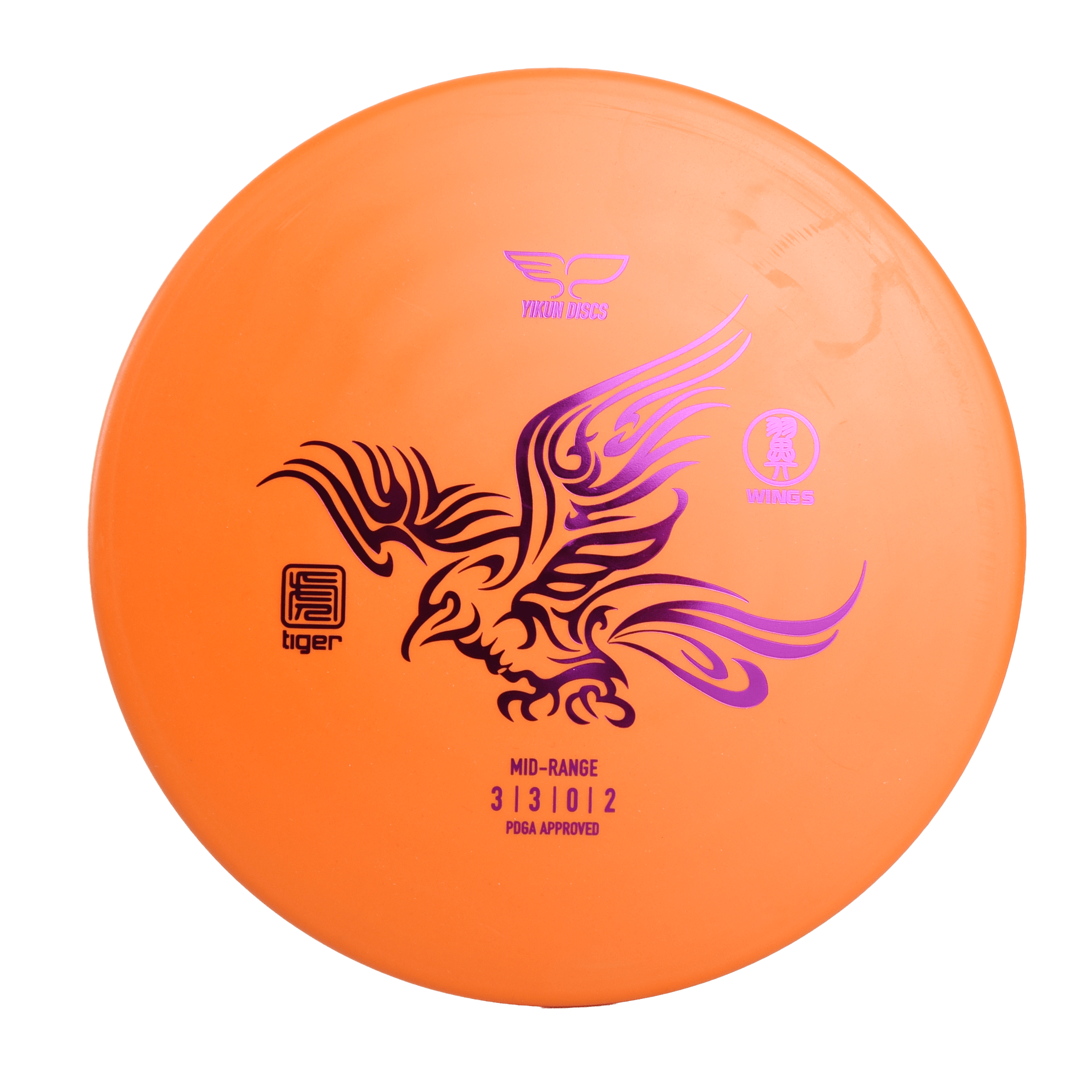 Yikun Disc Golf Putter Mid-Range WINGS - Dragon Line - Fritidsleker