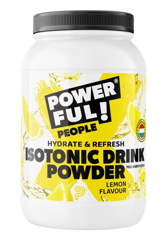 Powerful People Isotonic Drink Powder Lemon Flavour (500 gr)