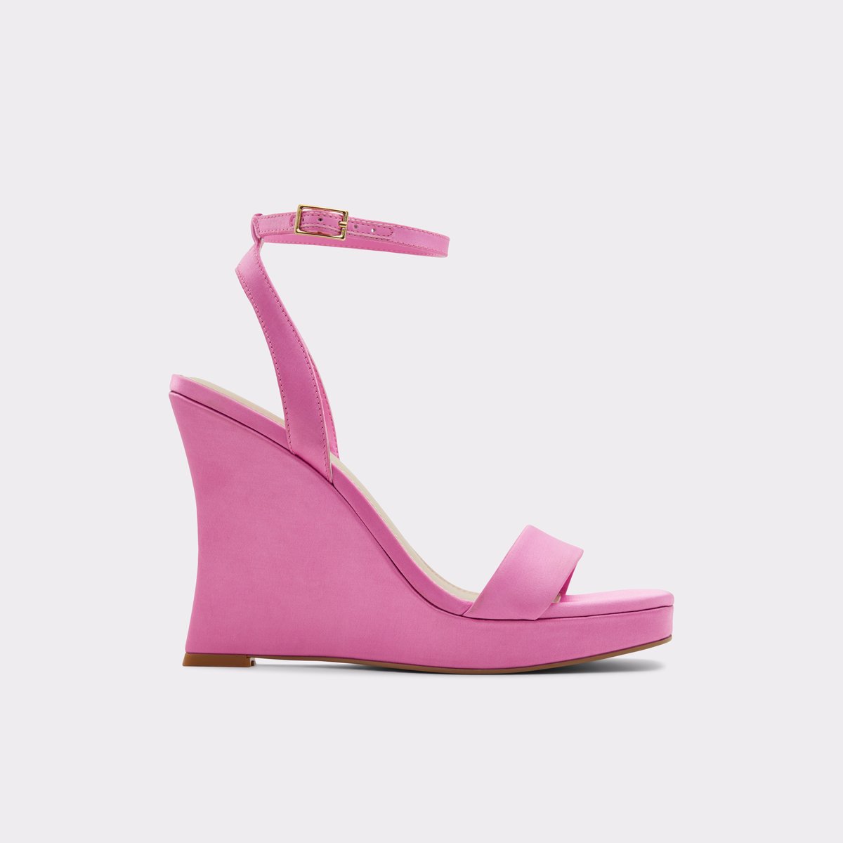 Nuala Medium Pink Women Wedges & Espadrilles