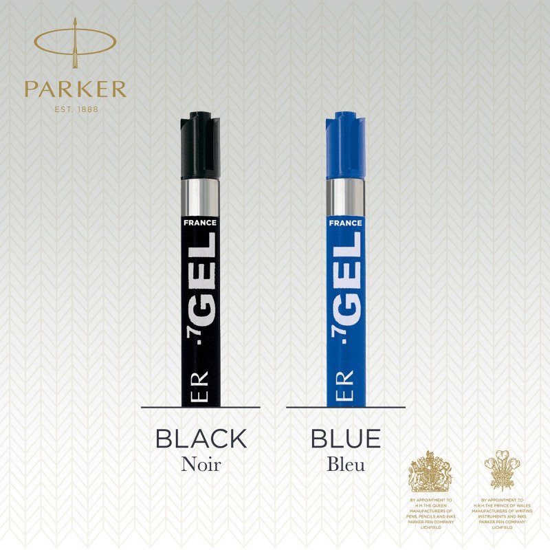 Recharge d'encre QUINK pour stylo gel Parker