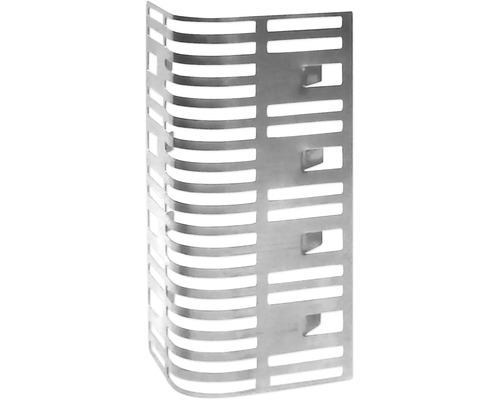 RVS klem-aan-verbindingsstuk, 45 x 50 mm
