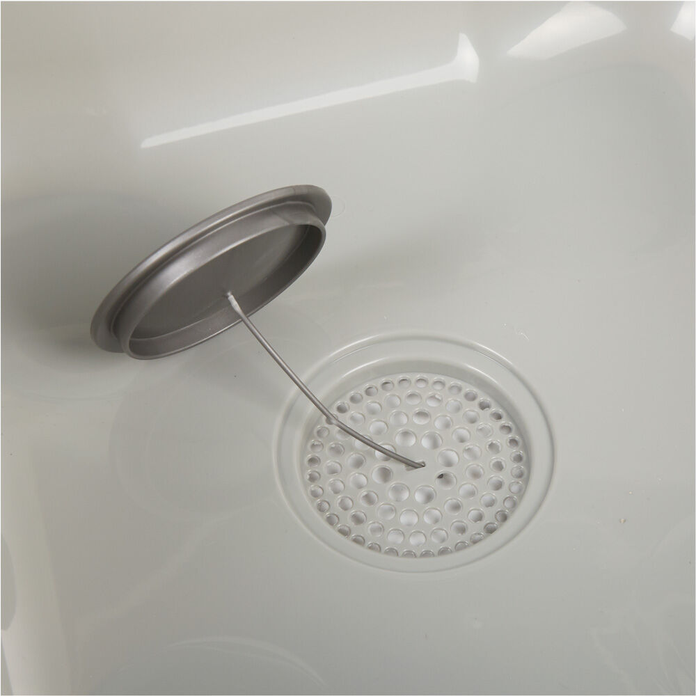 Bassine avec bouchon 9,6 L grise