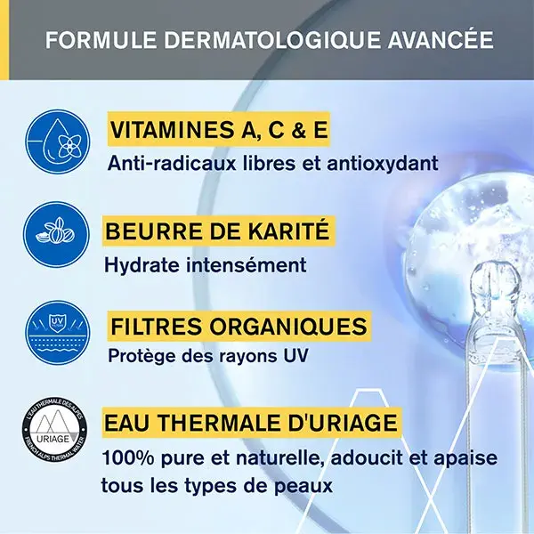 Protetor solar labial Uriage Bariésun com pó de água termal FPS 30 4g