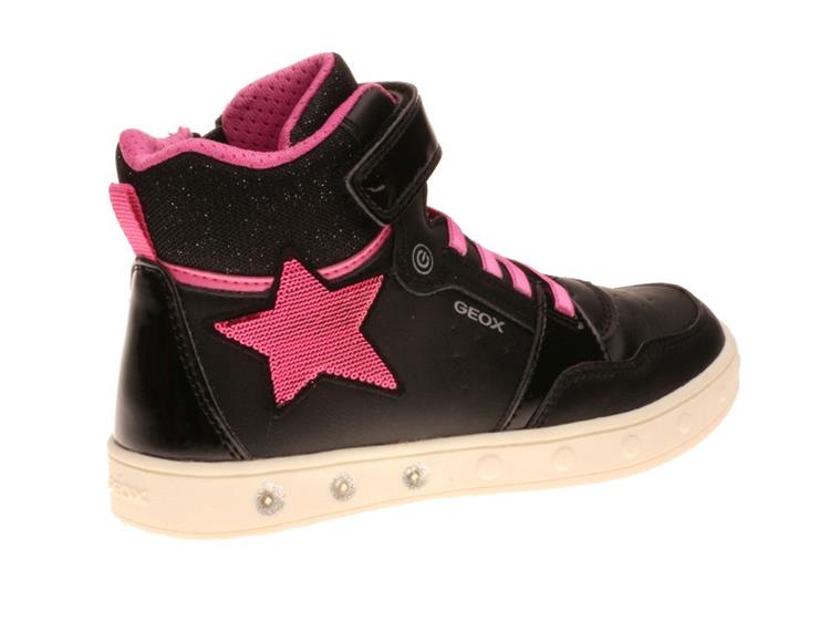 Geox J268WA-05402 Black/Fuchsia