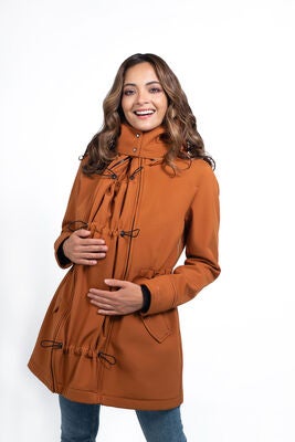 Wombat Softshell Bærejakke, Caramel