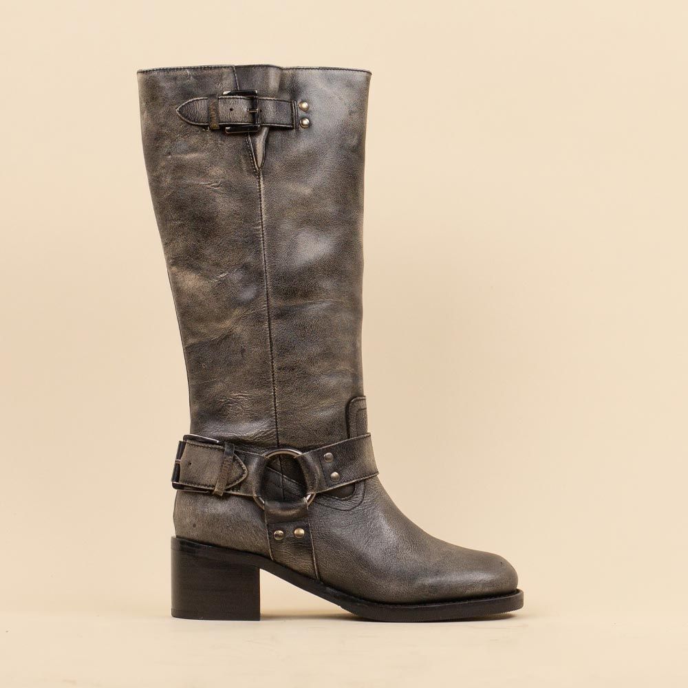 Bronx 14291-A-01 New-Camperos black antique
