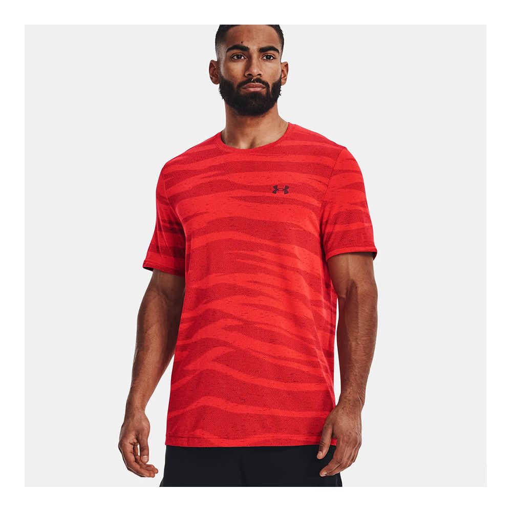 Under Armour SEAMLESS WAVE - Maillot Homme red