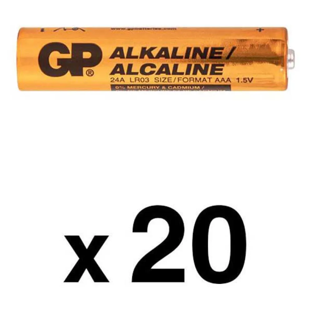 Mvtek Ministilo AAA Tensione 1.5V 24A-LR03 Alkalibatterie