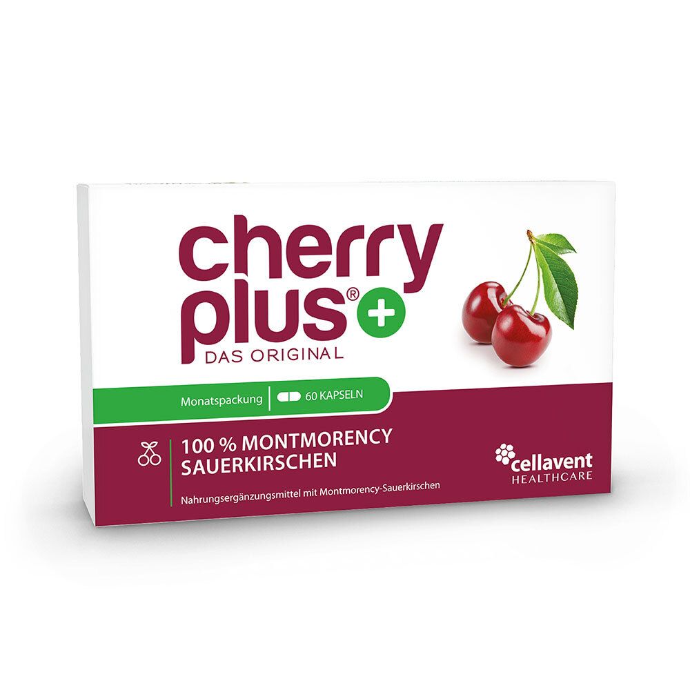 CHERRY PLUS® - Montmorency-Sauerkirsch-Kapseln