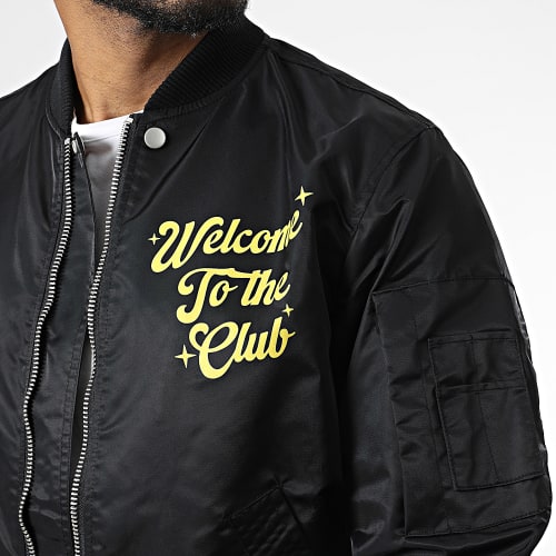 Veste Bomber T8828 Noir