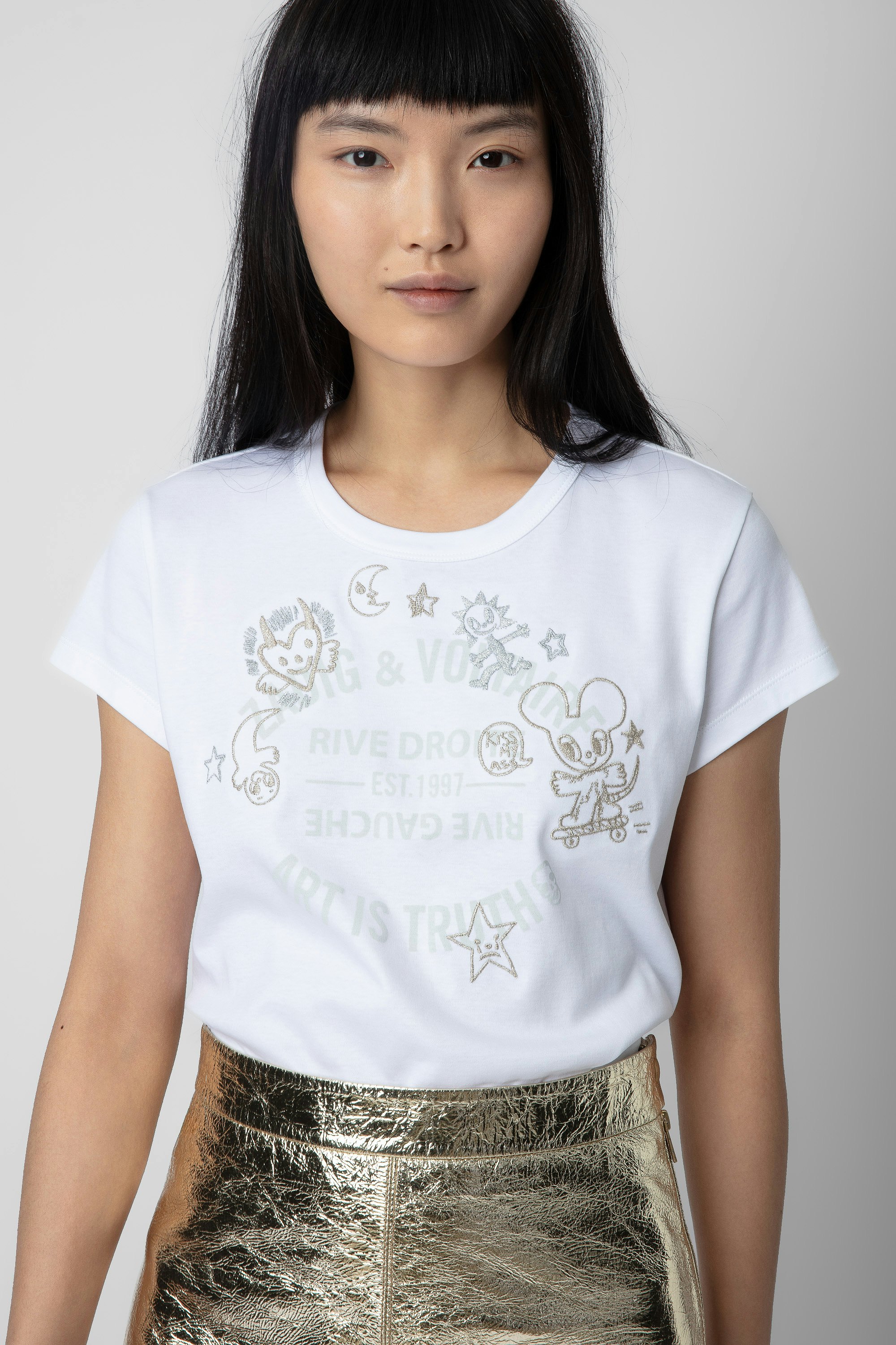 T-shirt Woop Blason