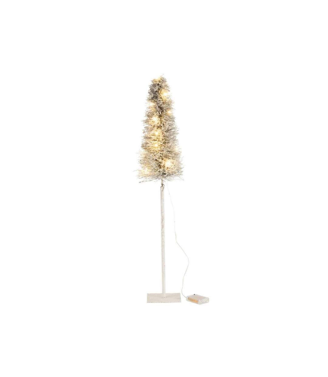 Paris Prix - Statuette Déco Led arbre De Noël 79cm Blanc