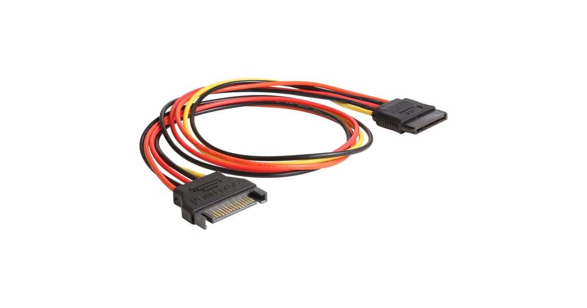 DeLOCK15-Pin-SATA verlengkabel  (50 centimeter)
