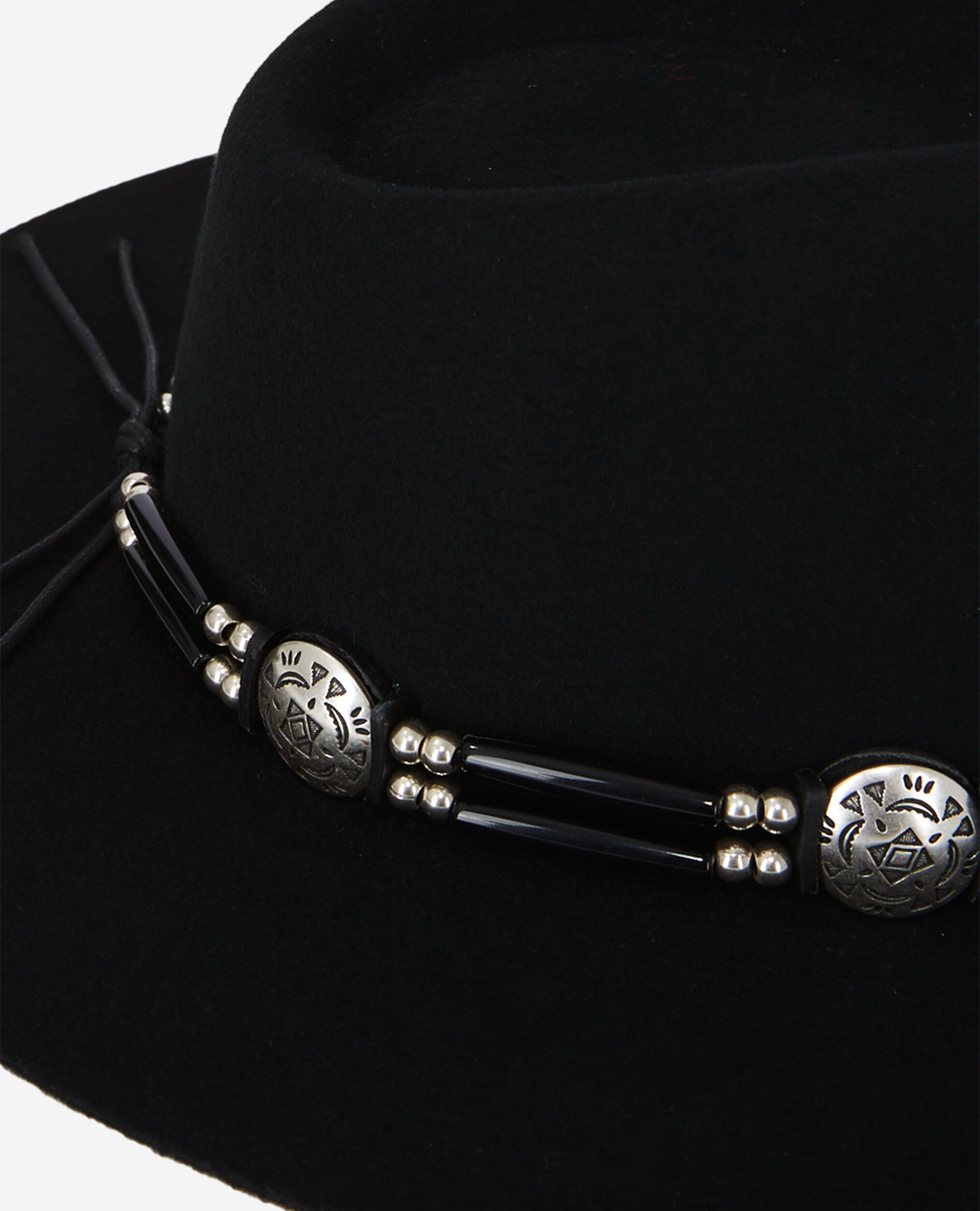 Chapeau en laine noir