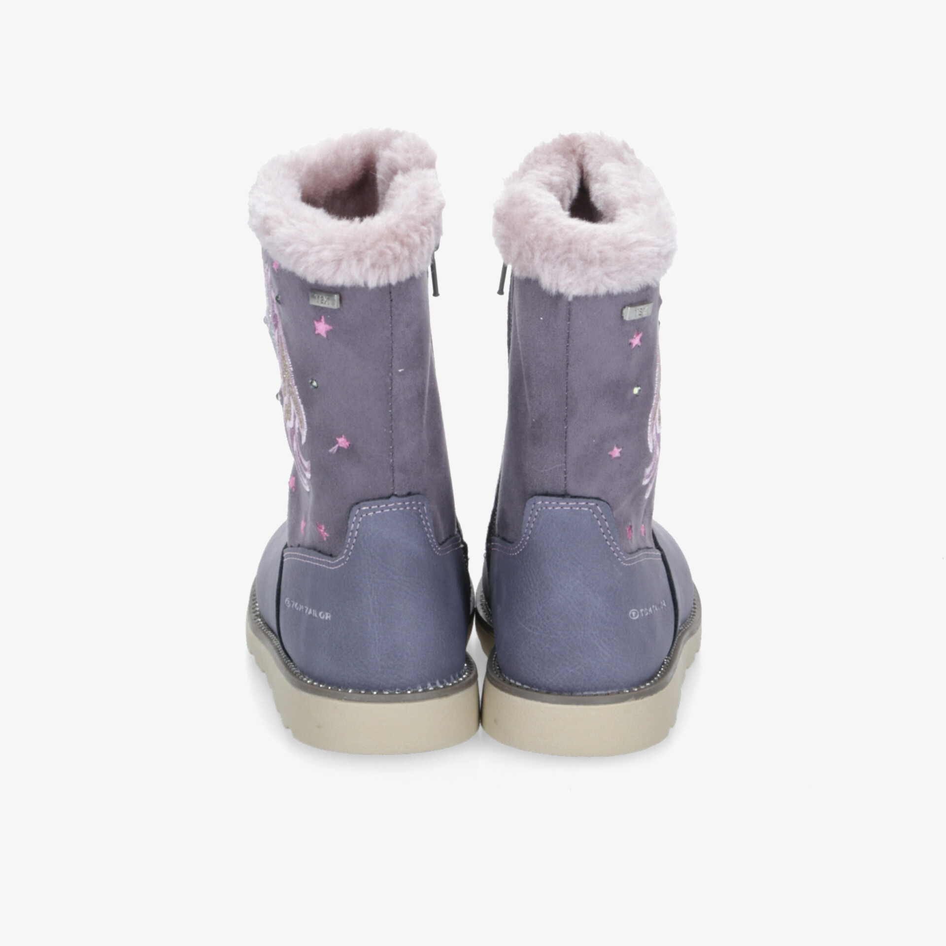 TOM TAILOR Kinder Winterstiefel lila
