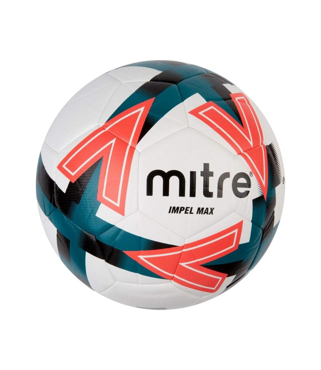 Mitre - Ballon de foot IMPEL MAX (Blanc / Rouge / Noir) (Taille 4) - UTCS204