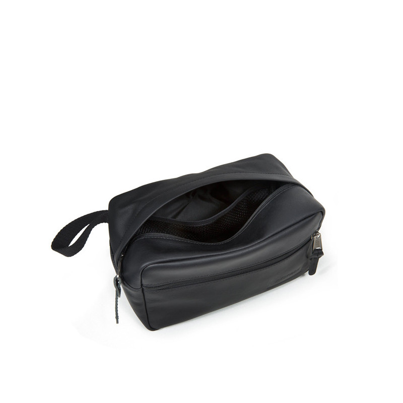 Trousse de toilette Yap 23.5cm Black ink leather