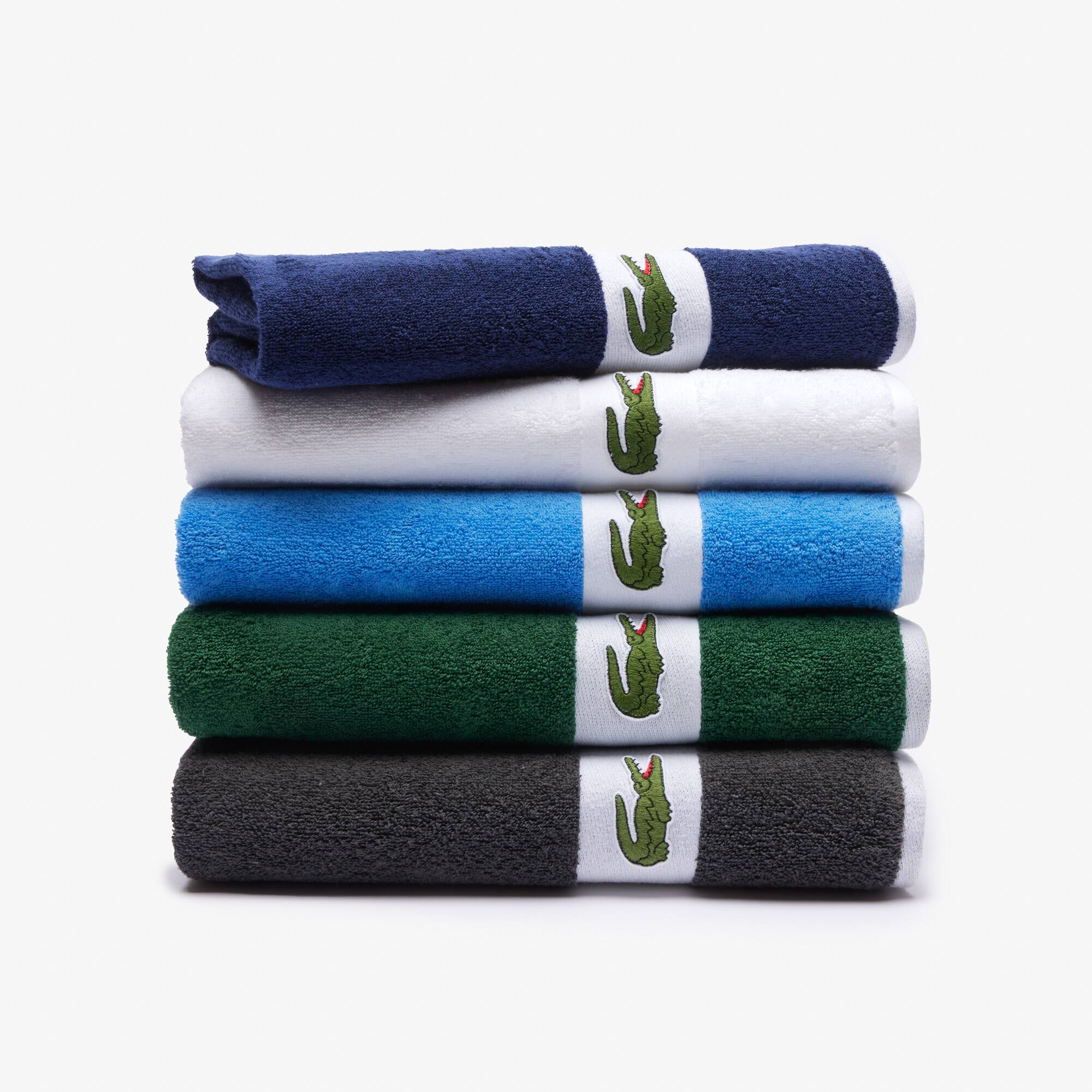 L Casual Handtuch Badehandtücher - Grün - Lacoste - Unisex
