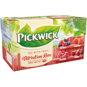 Pickwick Fruit Variatie Rood Fruit Thee 20 Stuks