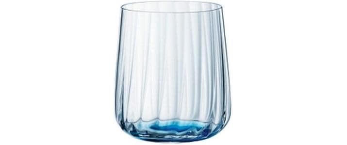Aperitifglas LifeStyle 340 ml, 2 Stück, Blau/TransparentElegantes 2er-Set Kristallgläser mit optischen Effekten
