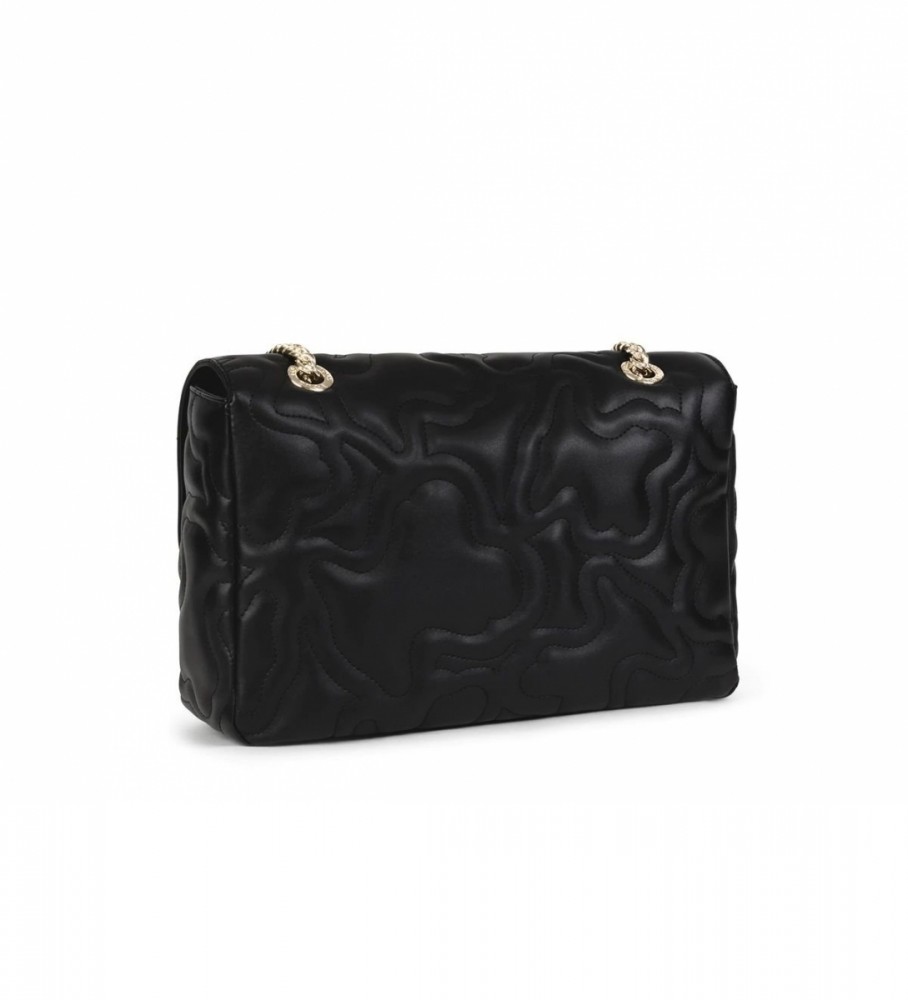 Bolsa de ombro Tous M.K. Dream preta com aba