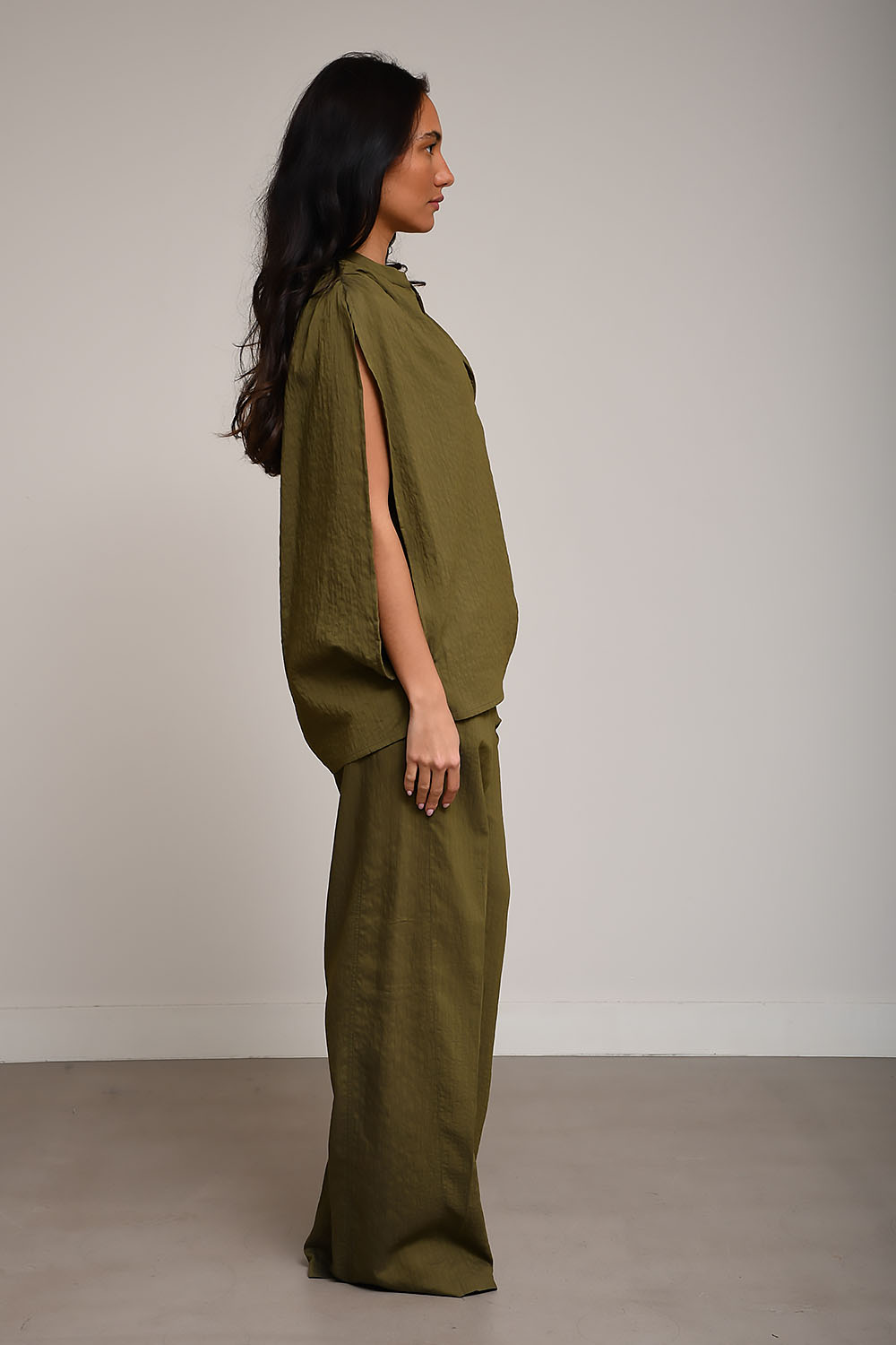 Iris light modal paper bags pants