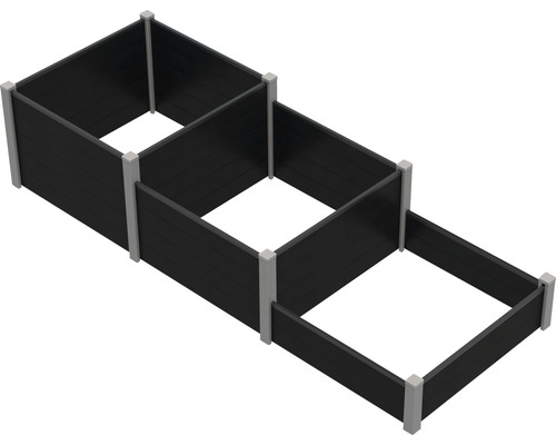 Konsta insteekprofiel voor insteekhekwerk, aluminium, 177 x 15 cm, antraciet