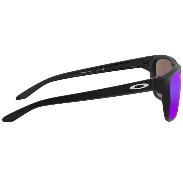 Lunette de soleil lifestyle OAKLEY SYLAS MATTE BLACK PRIZM SAPPHR IRIDIUM POLARIZED