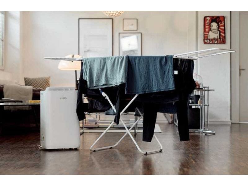 Ecofort Entfeuchter ecoQ DryAir 25L Complete 60 m² Leistungsstarke Lufttrockner für Wäsche und Raumluft