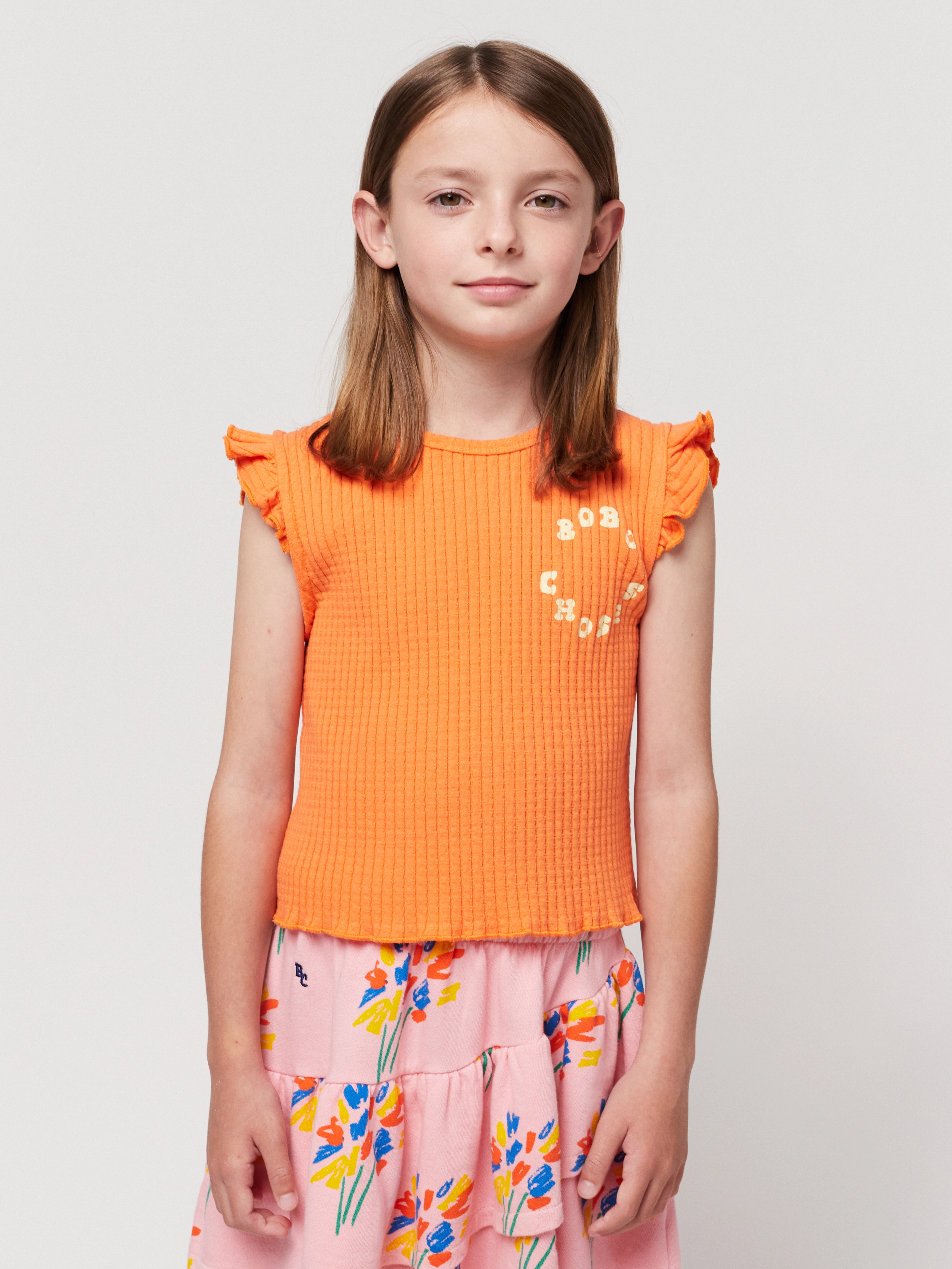 Top CIRCLE in orange