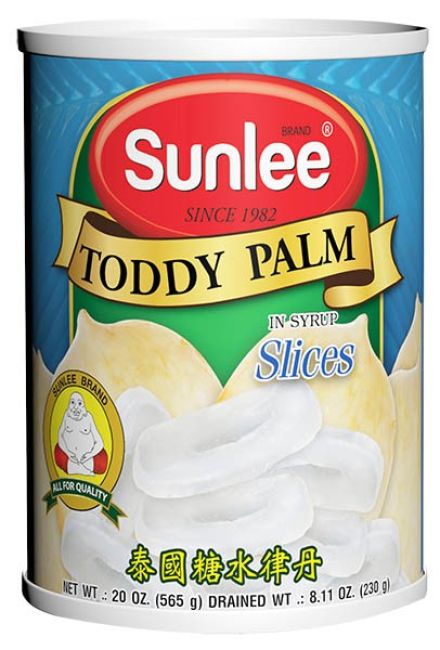 Sunlee Toddy Palm Plakjes in Siroop 565g