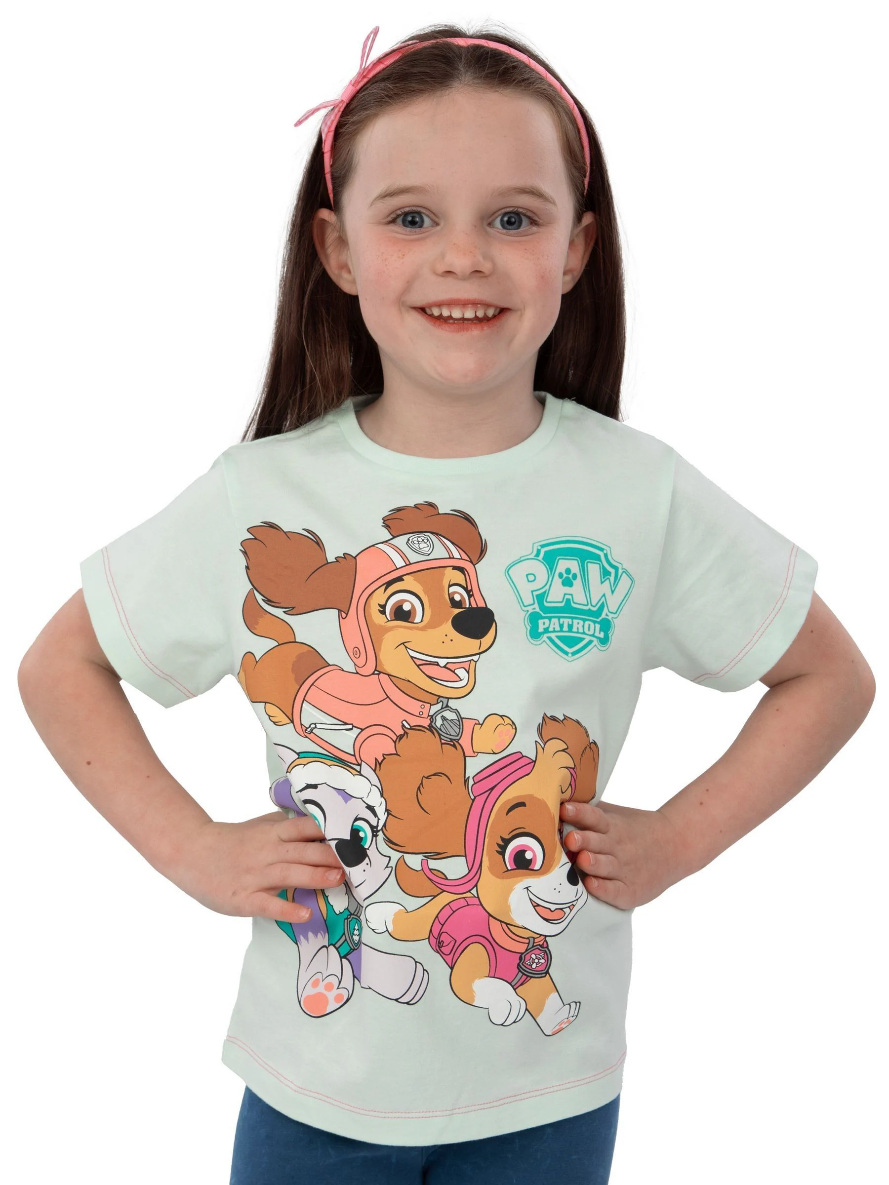 Character Girls PAW Patrol T-Shirts 2 Pack