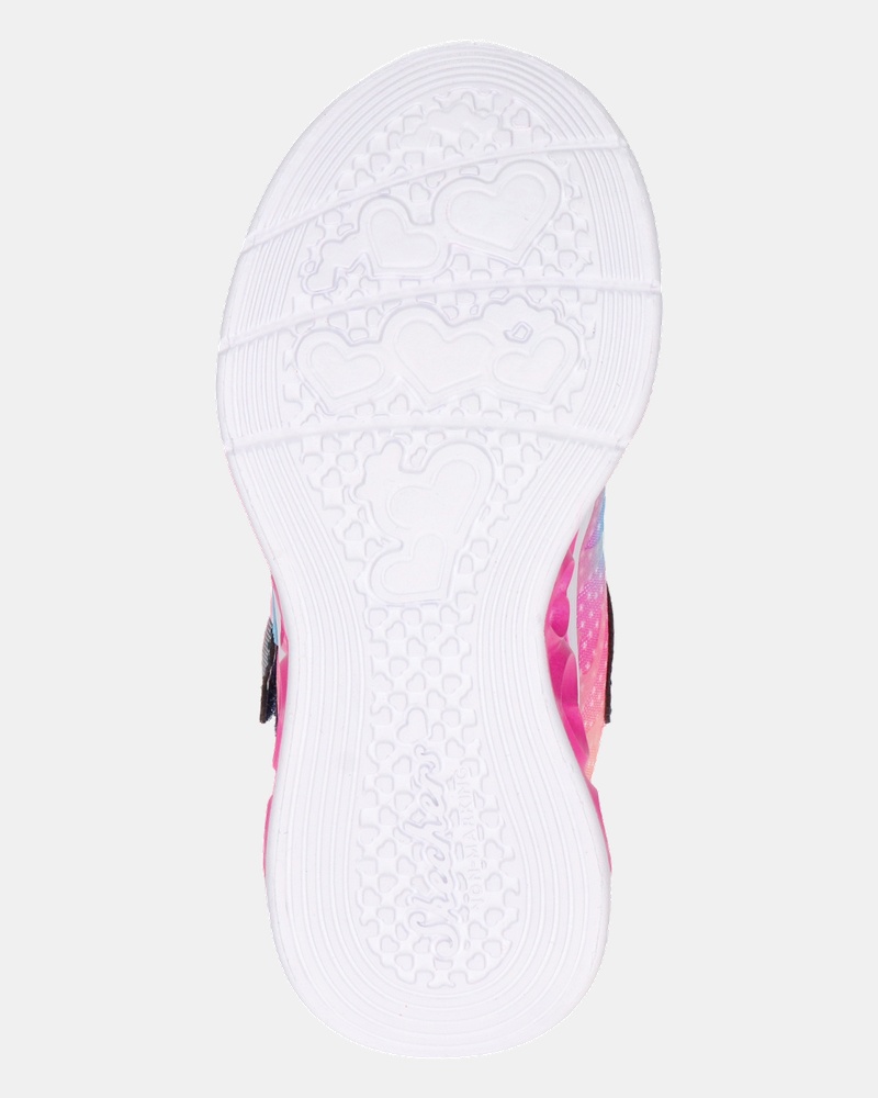 Skechers Flutter Heart Lights Lage sneakers  - roze