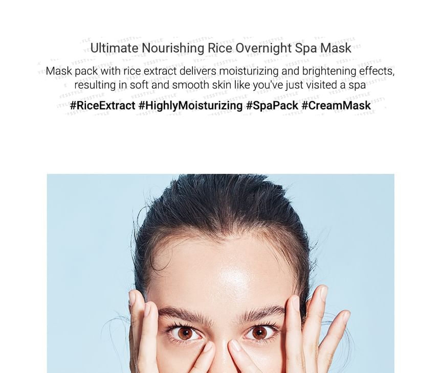 COSRX - Ultieme Voedende Rijst Nacht Spa Masker