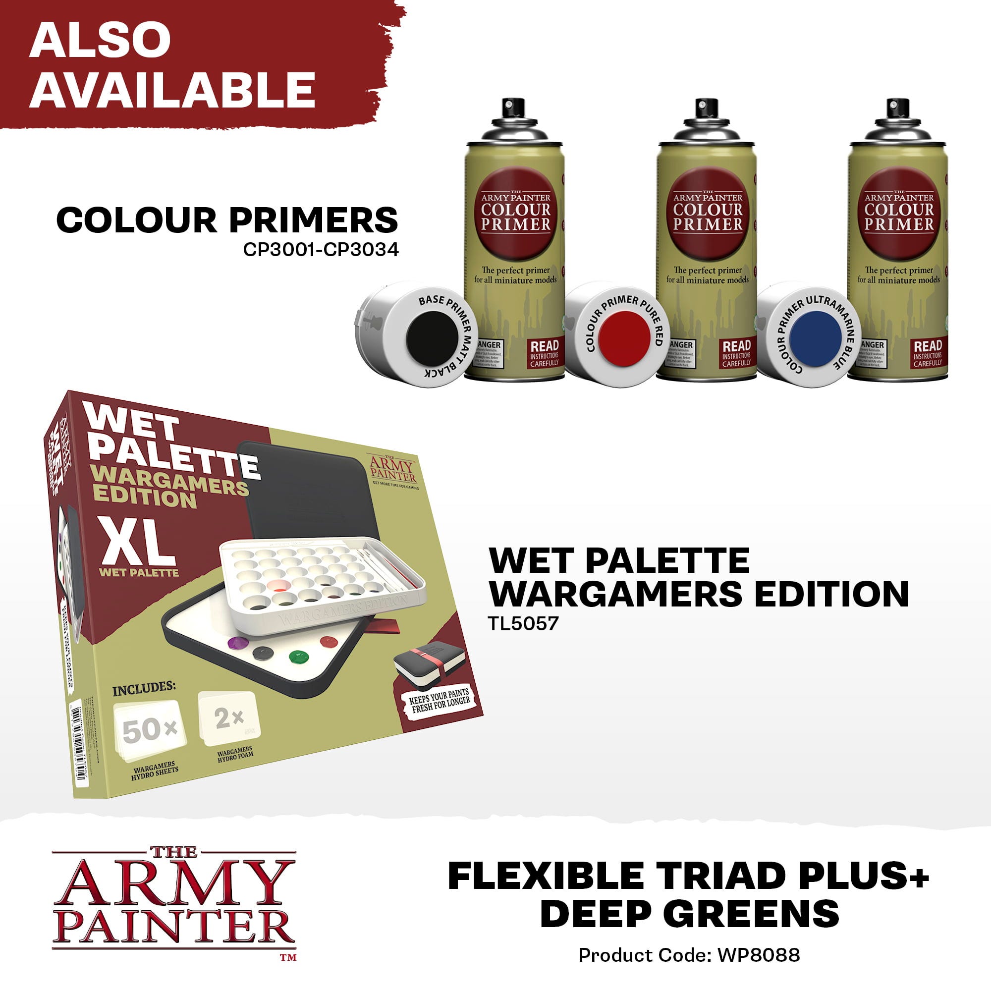The Army Painter  Warpaints Fanatic: Deep Green Flexible Triad PLUS+    Tauche ein in die Tiefen des Waldes!