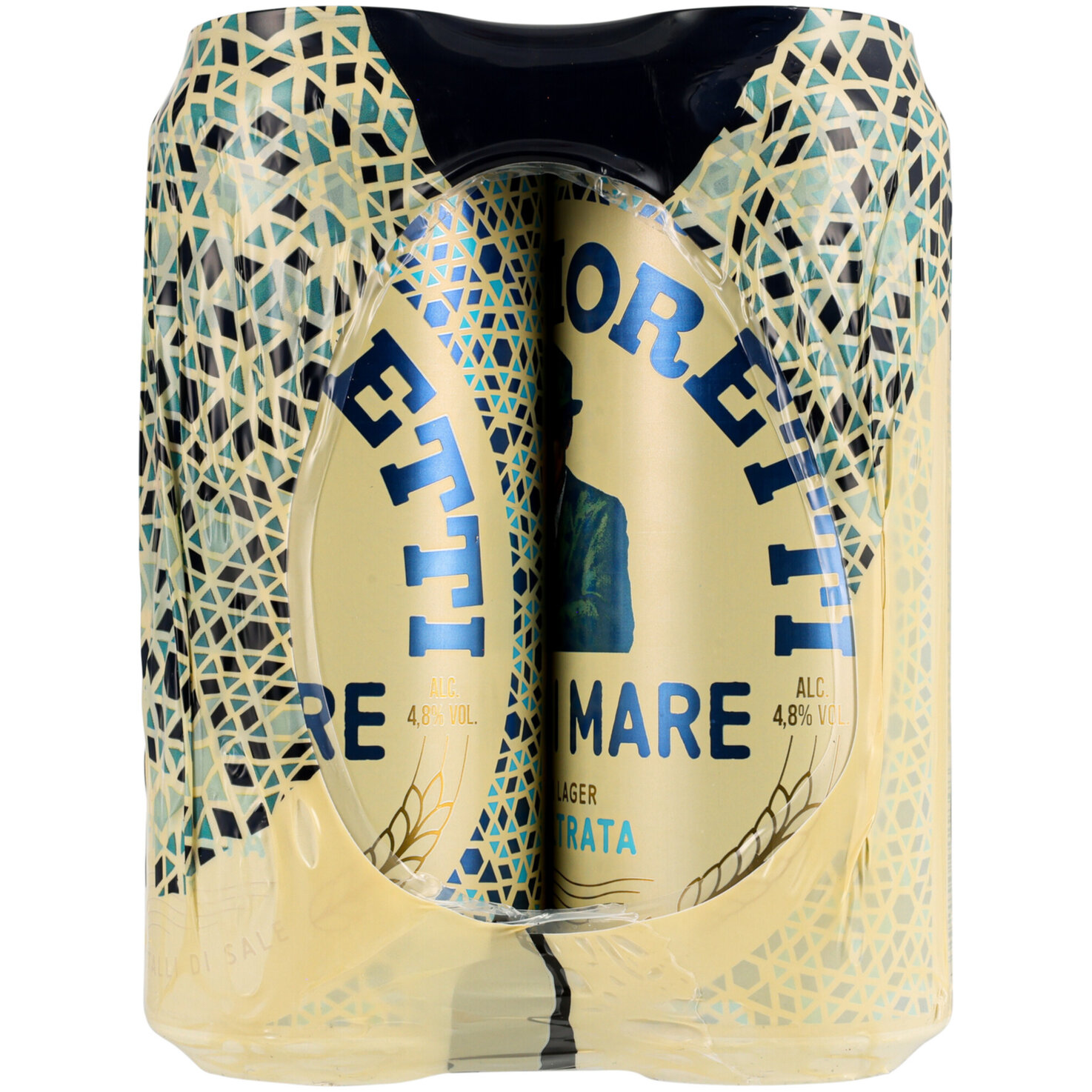 Birra Moretti Sale di Mare Lager Naturtrüb 6x50cl -300cl